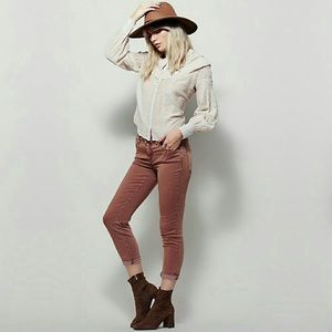 Free People skinny jeans